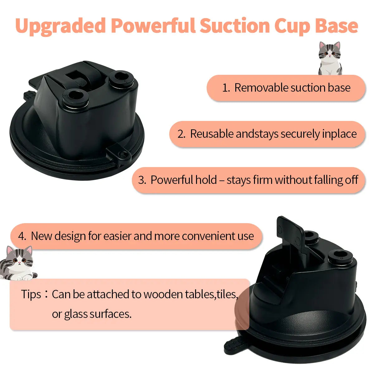 10-Piece Interactive Bird and Cat Toy Set with Hands-Free Suction Cup Wand, Natural Feathers, and Bells - Self-Playing Hunting and Chase Toys for Indoor Cats with Multiple Replacements