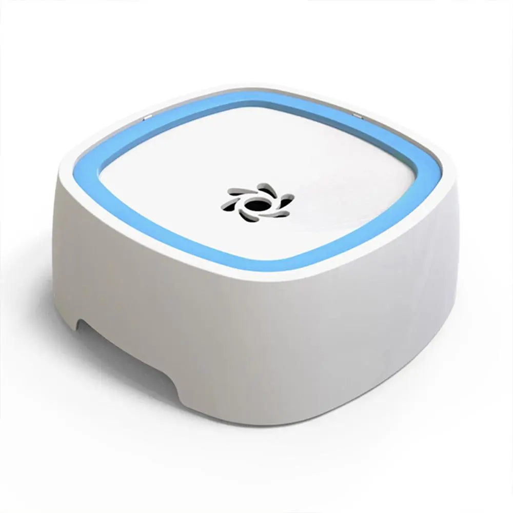 Premium No-Spill Pet Water Bowl with Slow Feeder Design for Dogs and Cats