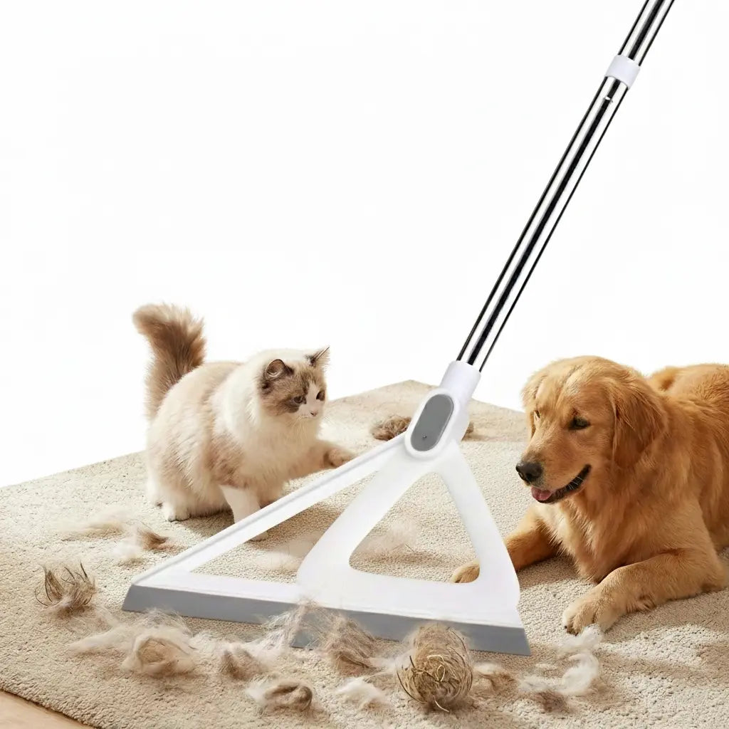 Pet Magic Broom - Air Broom for Effective Carpet and Fabric Cleaning, Ideal for Pet Hair, Cat Litter, and Liquid Spills, Perfect Gift for Dog and Cat Owners on Valentine's Day